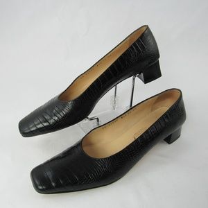 Salvatore Ferragamo Classic Pumps Shoes Croc